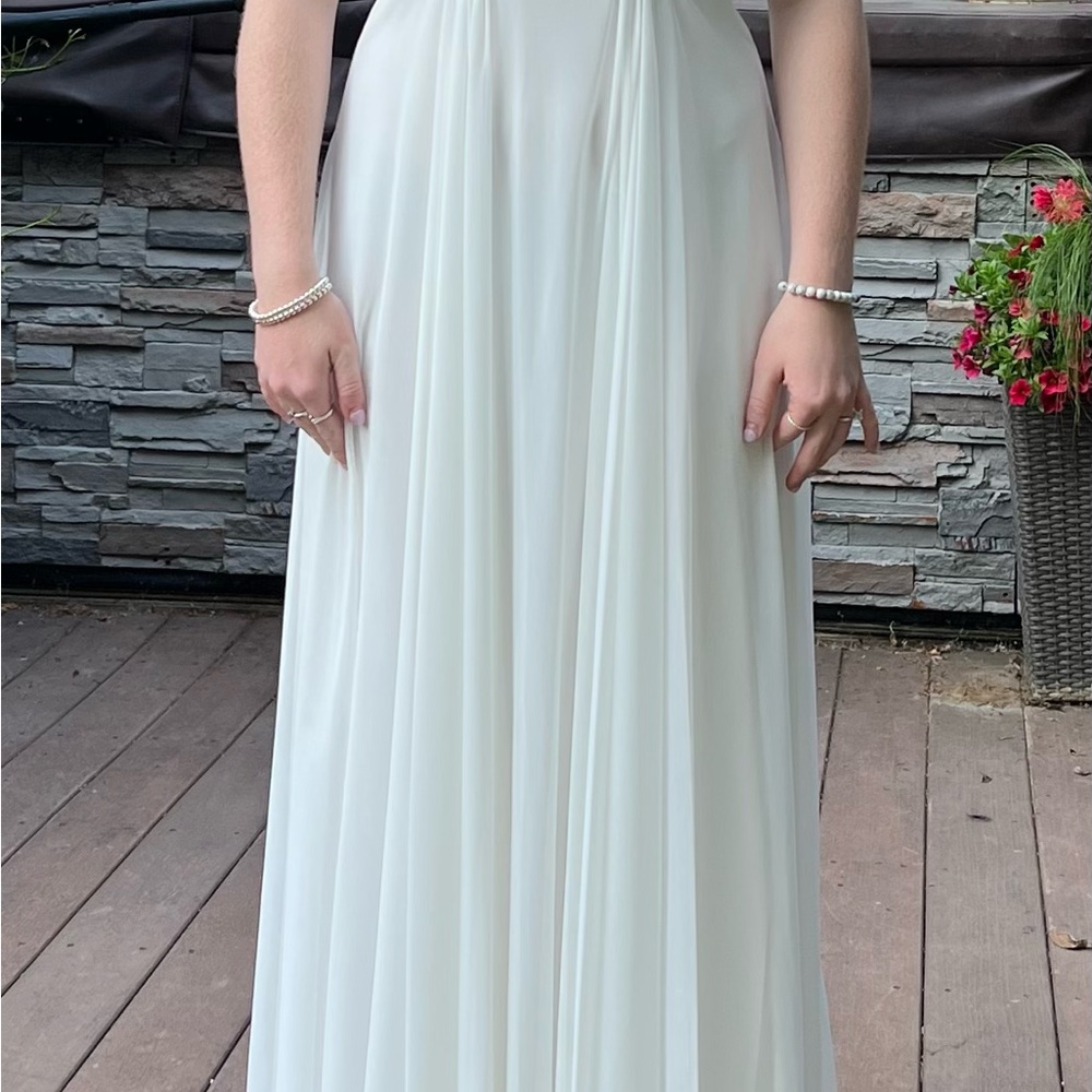 New Ivory Formal Wedding Bridal Gown size 4/6 small